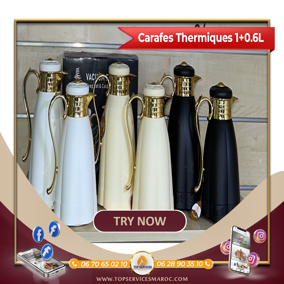 Carafe Thermoiques 1+0.6L